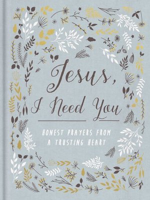 cover image of Jesus, I Need You